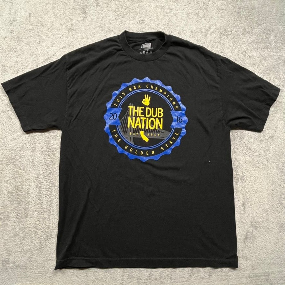 Golden State Warriors NBA Champion Shirt‎ Black Size XL